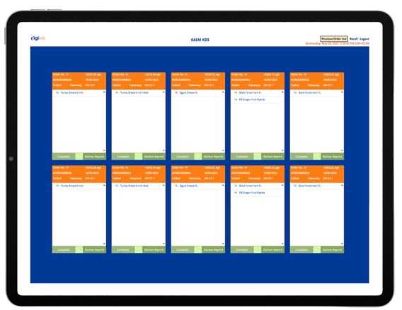 POS Waiter Tablet